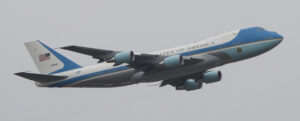 Air Force One takeoff PHL