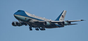 Air Force One approach into PHL